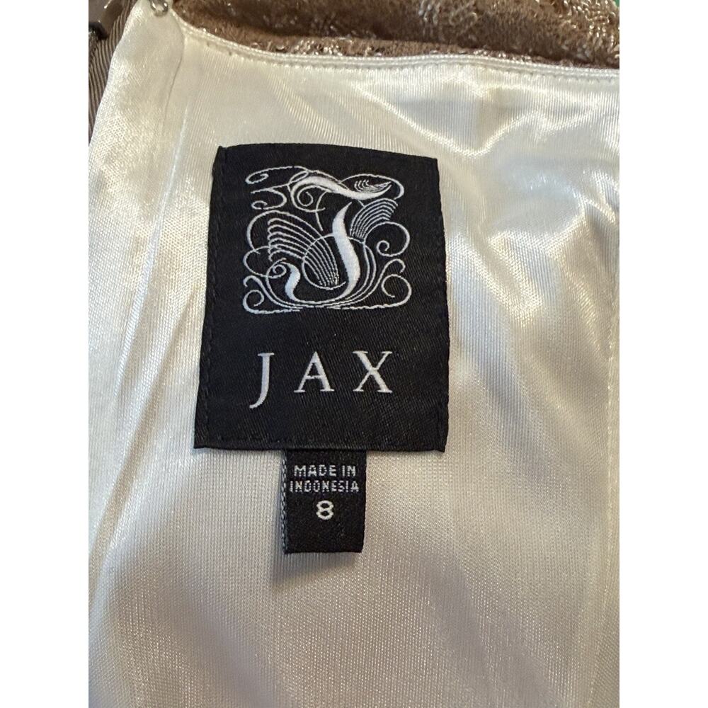 Jax Tan Lace Dress with Sequin Size 8 - Picture 5 of 5